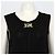 Versace Abito in nylon nero con accenti dorati - vista 2