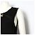 Versace Abito in nylon nero con accenti dorati - vista 3