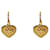 Chanel Orecchini Heart CC Gold D'oro - vista 3