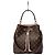 Bucket Louis Vuitton Borsa a secchiello in tela Monogram Marrone