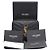 Saint Laurent Cartera Compacta con Cremallera Monogram Negro - vista 16