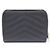 Saint Laurent Cartera Compacta con Cremallera Monogram Negro - vista 3