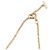 Tiffany & Co Piccolo bracciale Smile in oro giallo da donna - vista 3