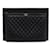 Chanel Clutch Large Black Caviar Boy Nero  - vista 1