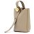 Loewe Mini borsa a secchiello e borsa a tracolla in pelle di vitello granulata color sabbia Marrone - vista 2