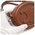 16 Céline Borsa a Spalla e Borsa a Tracolla Tan Kuir Oval Triope D'oro - vista 9