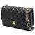 Chanel Borsa a tracolla con catena dorata Nero - vista 2