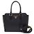 Prada Borsa Tote e Borsa a Spalla Saffiano Gold Logo Top Handle Nero