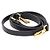 Prada Borsa Tote e Borsa a Spalla Saffiano Gold Logo Top Handle Nero - vista 11
