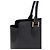 Prada Borsa Tote e Borsa a Spalla Saffiano Gold Logo Top Handle Nero - vista 5