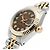 Rolex Reloj Lady Datejust Esfera Cocoa Engaste de Diez Diamantes Castaño - vista 10
