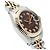 Rolex Reloj Lady Datejust Esfera Cocoa Engaste de Diez Diamantes Castaño - vista 11