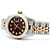 Rolex Reloj Lady Datejust Esfera Cocoa Engaste de Diez Diamantes Castaño - vista 19