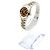 Rolex Reloj Lady Datejust Esfera Cocoa Engaste de Diez Diamantes Castaño - vista 4