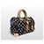 Louis Vuitton Borsa Tote Speedy Monogram Multicolor Nero - vista 4