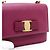 Salvatore Ferragamo Mini borsa a tracolla con patta e catena - vista 8