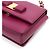 Salvatore Ferragamo Mini borsa a tracolla con patta e catena - vista 9
