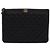 Chanel Clutch Black Caviar Medium Boy Nero - vista 2