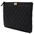 Chanel Clutch Black Caviar Medium Boy Nero - vista 3