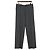 Miu Miu Pantalones de cintura baja en lana a cuadros gris