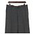 Miu Miu Pantalones de cintura baja en lana a cuadros gris - vista 2