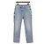 Brunello Cucinelli Pantalones vaqueros de mujer con parche de cuero