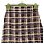 Gucci Falda de tweed a cuadros Multicolor - vista 2