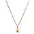 Chanel Collana White Star CC Gold Bianco
