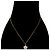 Chanel Collana White Star CC Gold Bianco - vista 5