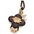 Louis Vuitton Portachiavi e Charm per borsa Monogram Mini Vivienne D'oro - vista 2