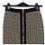 Balmain Gonna a matita in misto lana con monogramma e zip dorata Multicolore - vista 2