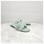 Hermès Sandalo Ciabatta Oran in Shearling Mint Verde - vista 3