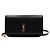 Saint Laurent Custodia per telefono con tracolla in pelle Monogram con catena dorata e borsa a tracolla - vista 2