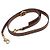 Saint Laurent Piccola borsa tote a secchiello e borsa a tracolla crossbody Marrone - vista 10