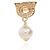 Salvatore Ferragamo Orecchini Pearl Crystal Gancini Multicolore - vista 5