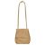 Chanel Beige Big CC Flap Schultertasche Braun