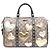 Gucci Bolso Boston de PVC Edición Limitada Logo GG Castaño