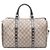 Gucci Bolso Boston de PVC Edición Limitada Logo GG Castaño - vista 12