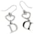 Dior Orecchini Heart Cubic Silver Argento  - vista 4
