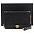 Boy Chanel WOC in Black Caviar mit goldener Gliederkette als Crossbody und Schultertasche Schwarz