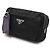 Prada Borsa a tracolla in Re-Nylon nero - vista 2
