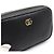 Gucci Mini borsa a tracolla GG Marmont nera con catena dorata - vista 7
