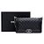Chanel Borsa a Spalla Boy Caviar Medium Flap Silver Chain Nero