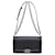 Chanel Borsa a Spalla Boy Caviar Medium Flap Silver Chain Nero - vista 2