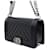 Chanel Borsa a Spalla Boy Caviar Medium Flap Silver Chain Nero - vista 3
