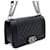 Chanel Borsa a Spalla Boy Caviar Medium Flap Silver Chain Nero - vista 4