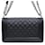Chanel Borsa a Spalla Boy Caviar Medium Flap Silver Chain Nero - vista 5
