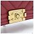 Chanel Borsa a Spalla Boy Medium Flap Gold Chain Rosso - vista 5