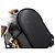 Bamboo Gucci Piccola borsa tote in pelle nera con manico in bambù e tracolla a catena dorata a tracolla Nero - vista 10