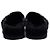 Louis Vuitton Flat Comfort Clogs Shearling Mules Damen Hausschuhe Schwarz - Ansicht 6